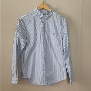 Vineyard Vines Light Blue Striped Button Down Shirt M